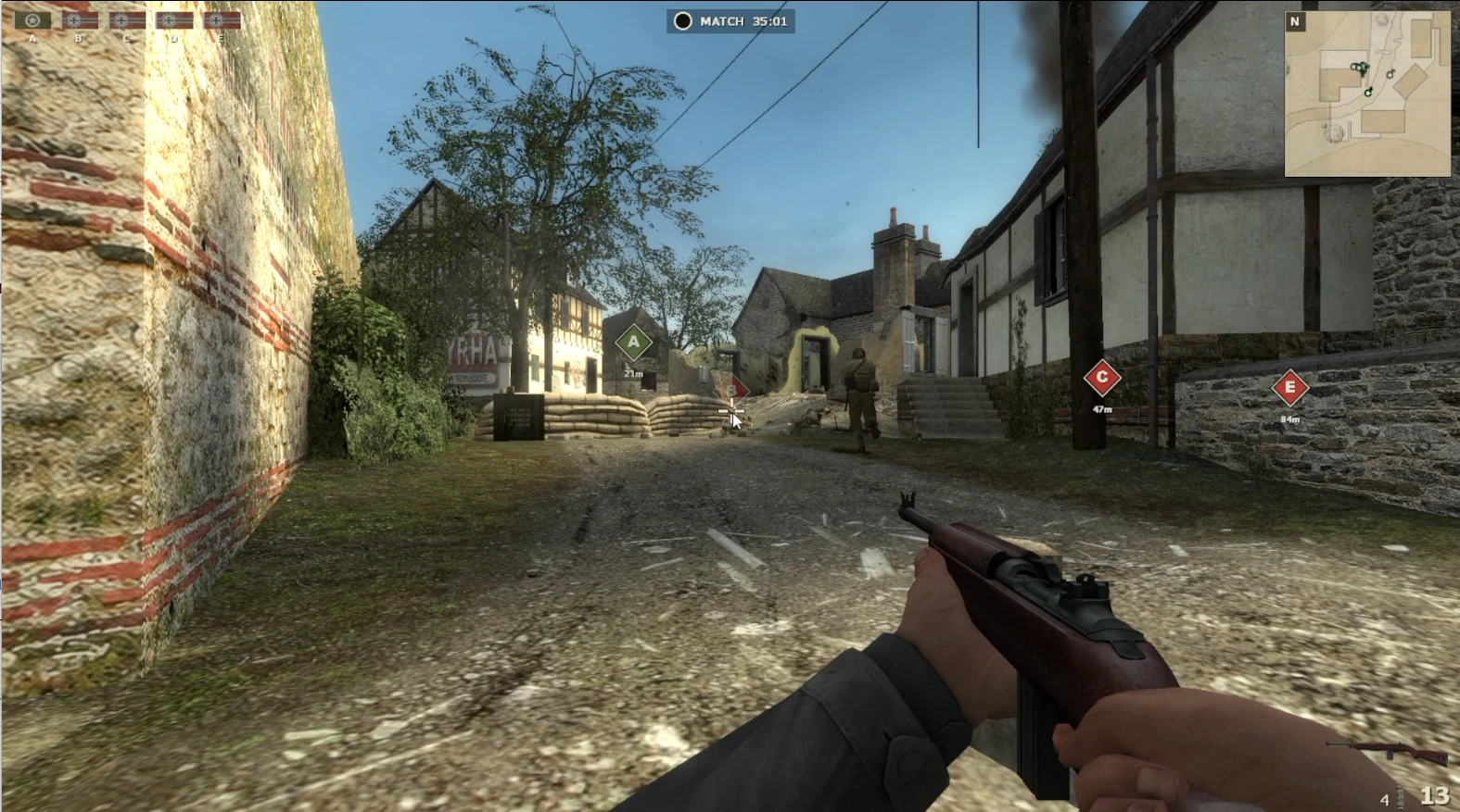 Dawn of Victory development screenshot from the playtest report.