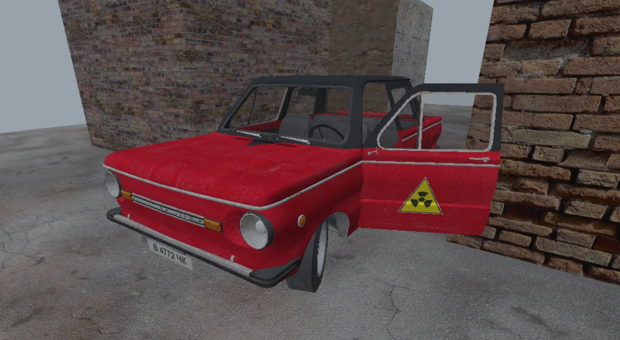 A vehicle shown in the creator’s Zone Cars overhaul screenshots. This authentic project screenshot is not identified as the newly added BMW.